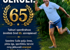 Talkuri spordirahvas soovib …
